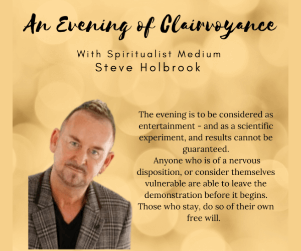Clairvoyant Evening with Steve Holbrook