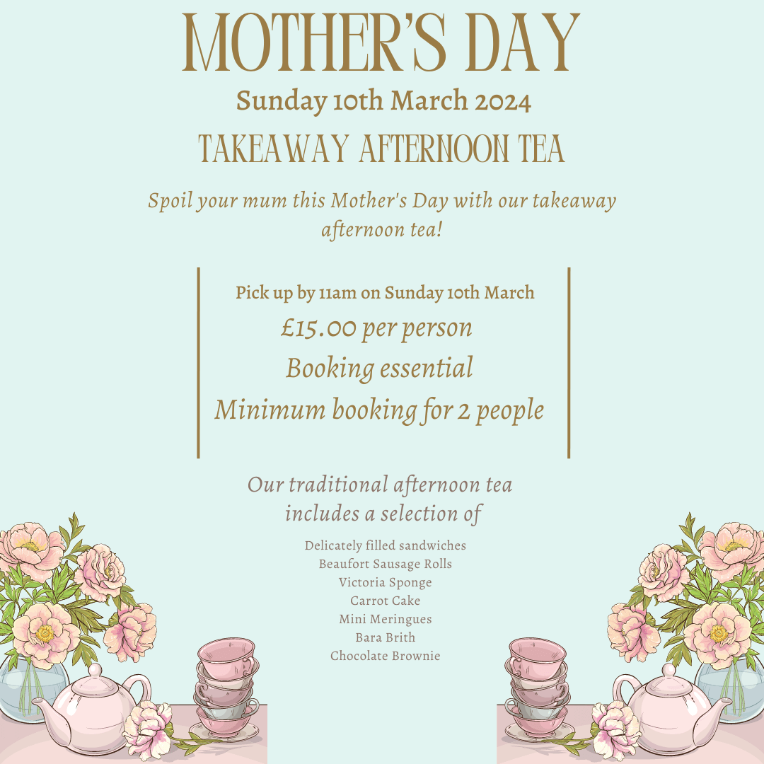 Mothers Day – Takeaway Afternoon Tea