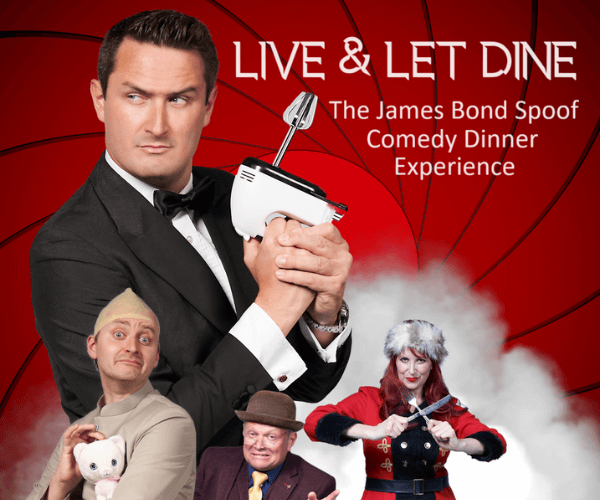 “Live and Let Dine” – The James Bond Spoof Dining Experience