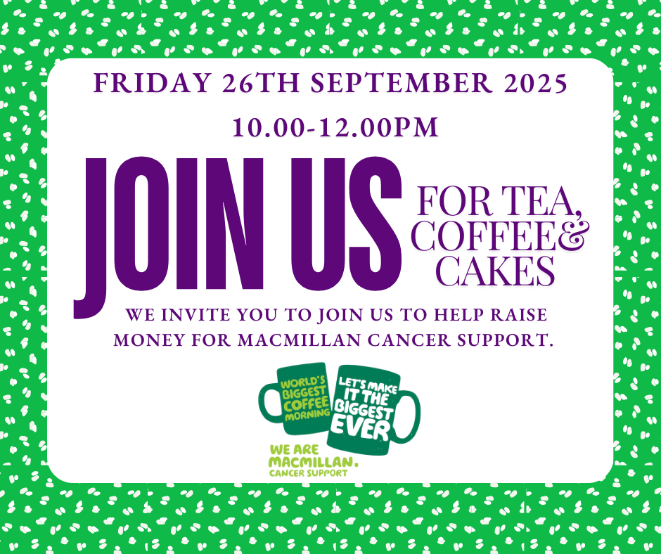 Macmillan Coffee Morning